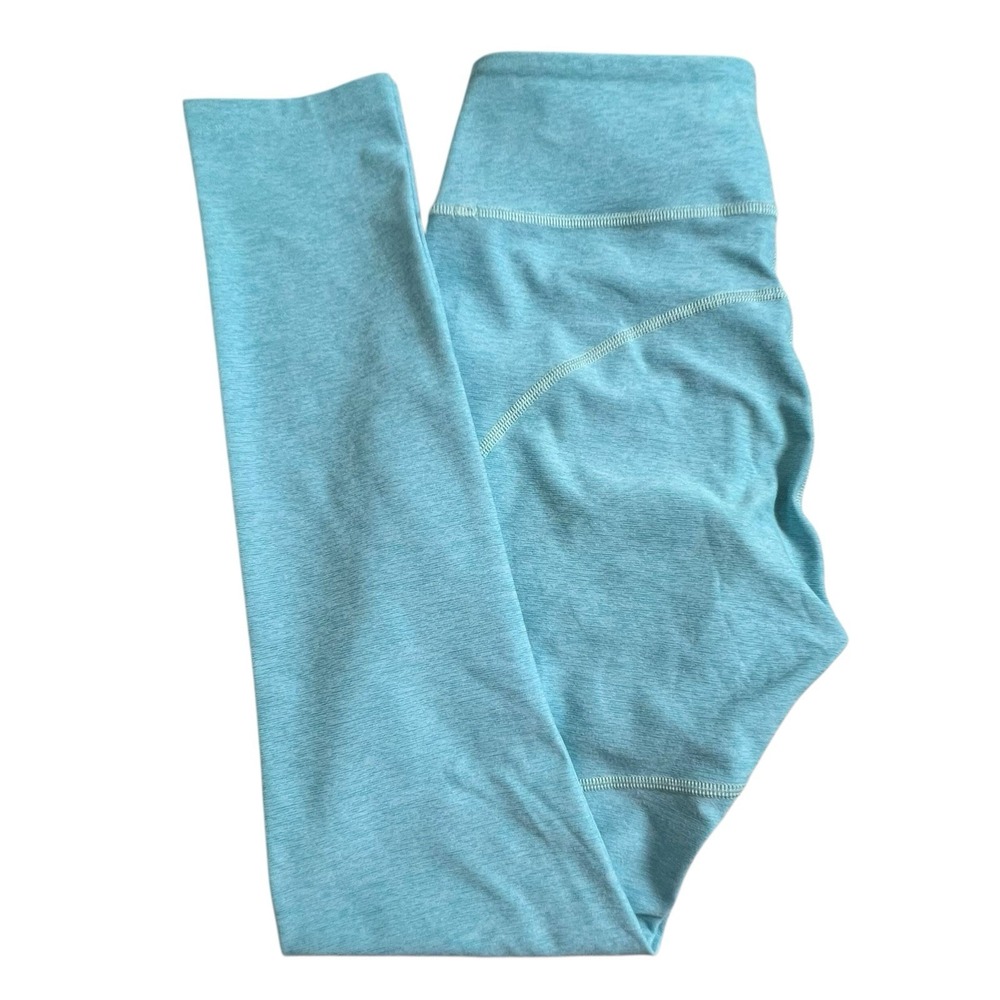Outdoor Voices Womens Small Light Blue Mid Rise Full Length Activewear Leggings